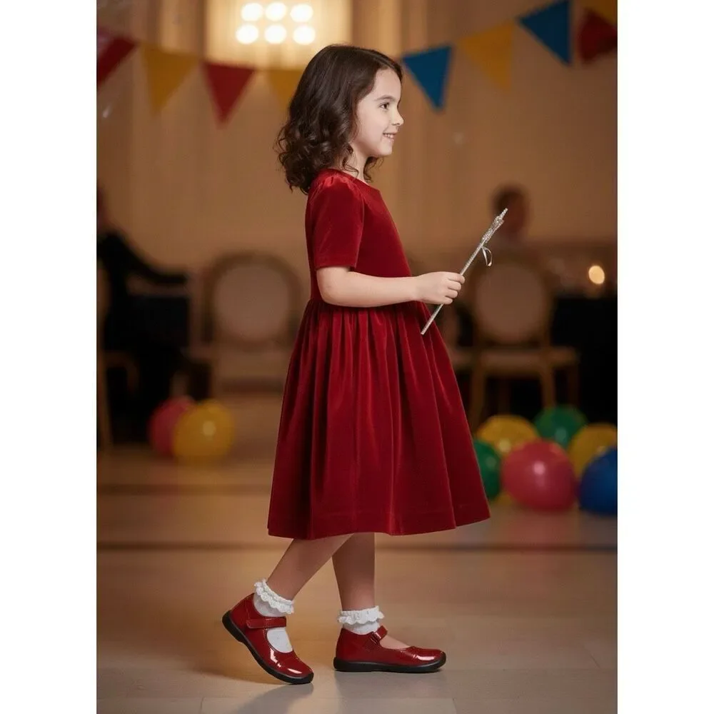 PRADA Girls 13 (31) Patent Leather Mary Jane Shoes AS IS